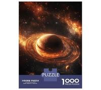 1000-piece Jigsaw Puzzles Orbital Glow Cosmic Dance Adult Jigsaw Puzzle Toy Wall Decor A Work of Art Unique Gifts for Birthday And Christmas 52x38cm/1000pcs