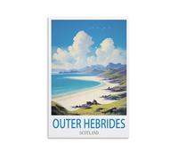 1000 Piece Jigsaw Puzzles Outer Hebrides Scotland Challenging Puzzles, Puzzle Game for The Whole for Women, Gifts for Men, 38x26CM