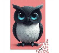 1000 Piece Jigsaw Puzzles Owl Puzzles for Adults Paper Puzzles Educational Game for Adult 1000pcs (38x26cm)