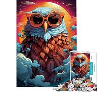 1000 Piece Jigsaw Puzzles- Owl Serious Difficult And Challenge But Fun And Humorous Impossible Game for Ages 14 And over (38x52cm)