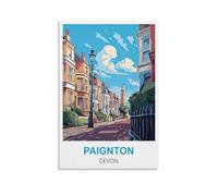 1000 Piece Jigsaw Puzzles，Paignton Devon Postersfor Adult Educational Game Challenge Toy 1000 Pieces Puzzle for Adults Kids 70x50CM