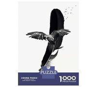 1000-piece Jigsaw Puzzles Parrot Feather Wallpaper Adult Jigsaw Puzzle Toy Wall Decor A Work of Art Unique Gifts for Birthday And Christmas 38x26cm/1000pcs
