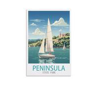 1000 Piece Jigsaw Puzzles Peninsula State Parks Challenging Game Toys, Impossible Puzzle, Family Decoration Puzzle 26x38CM