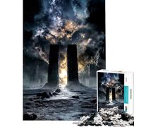 1000 Piece Jigsaw Puzzles Pillars of Creation for Birthday, Chrismas Wall Decoration Educational Toy for And 14 Years And over (38x26cm)