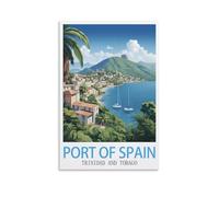 1000 Piece Jigsaw Puzzles Port of Spain Trinidad And Tobago Challenging Game Toys, Impossible Puzzle, Family Decoration Puzzle 26x38cm