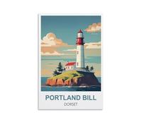 1000 Piece Jigsaw Puzzles，Portland Bill Lighthouse Dorset Posters Challenging Puzzles, Puzzle Game for The Whole for Women, Gifts for Men, 70x50CM