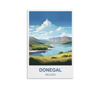 1000 Piece Jigsaw Puzzles,Poster Donegal Ireland Challenging Puzzles, Puzzle Game for The Whole for Women, Gifts for Men 52x38cm