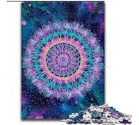 1000 Piece Jigsaw Puzzles Psychedelic Mandragora Flower, Family Game Stress Reliever Difficult Challenge Enhance Love between Couples 26x38cm