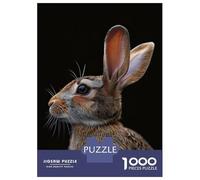 1000-piece Jigsaw Puzzles Rabbit Jigsaws for Adults Brain Teaser Game Improve Memory Unique Gifts for Birthday And Christmas 70x50cm/1000pcs