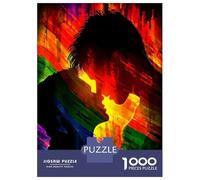 1000-piece Jigsaw Puzzles Rainbow Love Silhouette Adult Jigsaw Puzzle Toy Wall Decor A Work of Art Unique Gifts for Birthday And Christmas 38x26cm/1000pcs