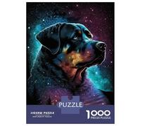 1000-piece Jigsaw Puzzles Rottweiler Style 6 Jigsaws for Adults Brain Teaser Game Improve Memory Unique Gifts for Birthday And Christmas 38x26cm/1000pcs