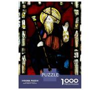 1000-piece Jigsaw Puzzles Saint Anthony Abbot Adult Jigsaw Puzzle Toy Wall Decor A Work of Art Unique Gifts for Birthday And Christmas 70x50cm/1000pcs
