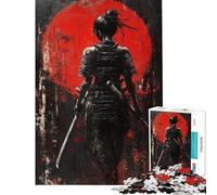 1000 Piece Jigsaw Puzzles- Samurai Warrior's Journey Addictive Toys to Cultivate Patience Educational Game For Family Fun Gifts Ideas (size 38x26cm)