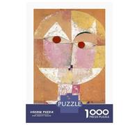 1000-piece Jigsaw Puzzles Senecio by Paul Klee Adult Jigsaw Puzzle Toy Wall Decor A Work of Art Unique Gifts for Birthday And Christmas 38x26cm/1000pcs