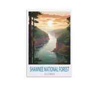 1000 Piece Jigsaw Puzzles，Shawnee National Forest Illinois Puzzles 1000 pieces puzzles for adult children classic family puzzle indoor 38x26cm