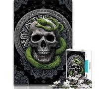 1000 Piece Jigsaw Puzzles Skeleton, Challenging & Brainteasing,Birthday Present, Gifts, Wall Art for And Age 14 Years Up 38x26cm