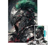 1000-piece Jigsaw Puzzles Soldier Spartan Anime Jigsaw Puzzles for Teenagers Difficult Challenge Fun Activities at Home Toy Intellectual Game (50x75cm)