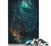 1000 Piece Jigsaw Puzzles Solitary Pirate for Adults Paper Puzzles Educational ToysChristmas Gifts 1000pcs (38x26cm)