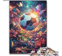 1000 Piece Jigsaw Puzzles Space Football, for And 14 Years And over for Educational Game Challenge Toy Gift for Birthdays (size 50x75cm)