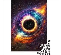 1000 Piece Jigsaw Puzzles Space Rainbow Ring Puzzles for Adults Paper Puzzles Educational Game for Adult 1000pcs (38x26cm)