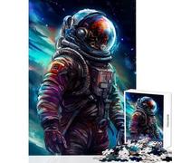 1000 Piece Jigsaw Puzzles Space Walk Two Home Decoration Toys Great Gift for Games Educational Game Enhance Love between Couples size 38x26cm