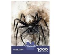 1000-piece Jigsaw Puzzles Spider Inked Arachnid Adult Jigsaw Puzzle Hands-on Game Difficult Challenge Parent-child Interaction 70x50cm/1000pcs