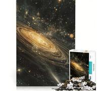 1000 Piece Jigsaw Puzzles Spiral Galaxy in Space, Educational Toy, Challenging To Complete, Unique Birthday And Xmas Gifts 50x75cm