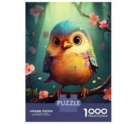 1000-piece Jigsaw Puzzles Spring Bird Jigsaw Puzzle Anti-Stress Toys Wall Decoration Unique Gifts for Birthday And Christmas 52x38cm/1000pcs