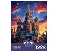 1000-piece Jigsaw Puzzles St. Basil's Splendor-6 Adult Jigsaw Puzzle Toy Wall Decor A Work of Art Unique Gifts for Birthday And Christmas 70x50cm/1000pcs