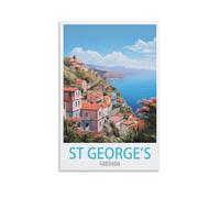 1000 Piece Jigsaw Puzzles，St George's Grenada Puzzles 1000 pieces puzzles for adult children classic family puzzle indoor 70x50cm