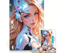 1000 Piece Jigsaw Puzzles Stacey Starlight - Space Adventurer, Educational Toy, Challenging To Complete, Unique Birthday And Xmas Gifts 38x52cm
