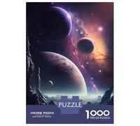 1000-piece Jigsaw Puzzles Strange Galaxy Adult Jigsaw Puzzle Hands-on Game Difficult Challenge Parent-child Interaction 70x50cm/1000pcs