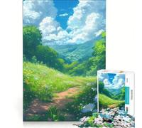 1000 Piece Jigsaw Puzzles Summer Trail, Brain Teaser Game, Difficult And Challenge, Birthday Present, Gifts, 38x26cm