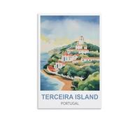 1000 Piece Jigsaw Puzzles，Terceira Island Portugal for Adult Educational Game Challenge Toy 1000 Pieces Puzzle for Adults Kids 38x26cm