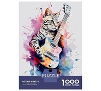 1000-piece Jigsaw Puzzles The Asheera Watercolros Adult Jigsaw Puzzle Hands-on Game Difficult Challenge Parent-child Interaction 38x26cm/1000pcs