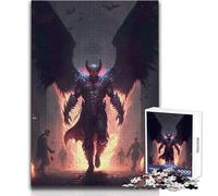 1000 Piece Jigsaw Puzzles- The Devil Calm Enjoyable Spare Time Fun Tight Seamless Precision Toy Size 50x75cm