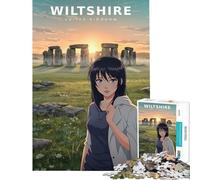 1000 Piece Jigsaw Puzzles The Eternal Circle of Dawnlight Difficult And Challenge Analysis And Logic DIY Toys for And from 14 Years And over (38X52cm)