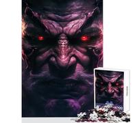 1000 Piece Jigsaw Puzzles The Haunting Eyes Of Hell Jigsaw Puzzles for Adults Difficult Hard Fun Activities at Home Birthday Present, Gifts, (38x52cm)