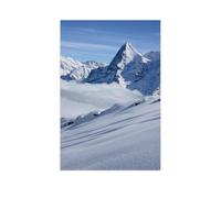 1000 Piece Jigsaw Puzzles，The high alpine landscape of the Bernese Alps，Puzzles for Adults and Teenagers, Puzzle Sets for Challenging Puzzle Game and Family Play（75x50cm）-AU42