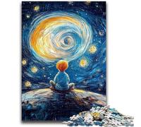 1000 Piece Jigsaw Puzzles The Little Prince of The Night Sky Challenging Game And Family Play for Is Ideal As A Gift for The Whole Family 50x75cm
