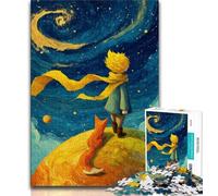 1000 Piece Jigsaw Puzzles The Little Prince Teenager Jigsaw,Challenging Game Gifts for Is Ideal As A Gift for The Whole Family (size 75x50cm)