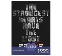 1000-piece Jigsaw Puzzles The Strongest Hearts Adult Jigsaw Puzzle Toy Wall Decor A Work of Art Unique Gifts for Birthday And Christmas 70x50cm/1000pcs