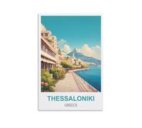 1000 Piece Jigsaw Puzzles，Thessaloniki Greece Of paper Puzzles Suitable For Adults Children Families Stress Relief Puzzle Games 38x26cm