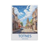 1000 Piece Jigsaw Puzzles，Totnes Devon，Puzzles for Adults and Teenagers, Puzzle Sets for Challenging Puzzle Game and Family Play（50x70cm）-HF50