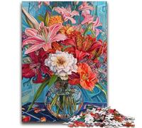 1000 Piece Jigsaw Puzzles Tulip Flowers Challenging Game And Family Play for Is Ideal As A Gift for The Whole Family 50x75cm
