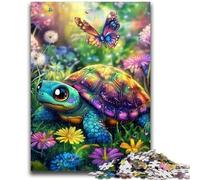 1000 Piece Jigsaw Puzzles Turtle And Butterfly Educational Family Game Deal As Gifts for The Whole Family for And Age 14 Years Up 38x26cm