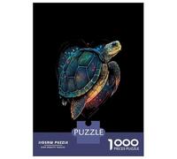 1000-piece Jigsaw Puzzles Turtle Tortoise Heart Adult Jigsaw Hands-on Game A Work of Art Unique Gifts for Birthday And Christmas 38x26cm/1000pcs