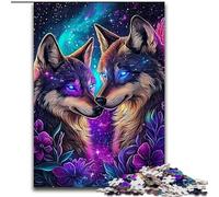 1000 Piece Jigsaw Puzzles Two Tigers, for And 14 Years And over for Educational Game Challenge Toy Gift for Birthdays (size 50x75cm)