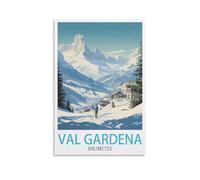 1000 Piece Jigsaw Puzzles Val Gardena Dolomites Challenging Game Toys, Impossible Puzzle, Family Decoration Puzzle 26x38cm