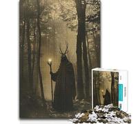 1000 Piece Jigsaw Puzzles Victorian Forest Druid Learning Educational Educational Toy for And 14 Years And over 38x26cm